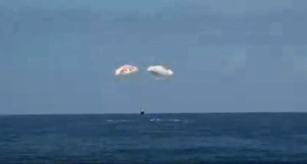 Axiom Mission 1 Crew Splashdown