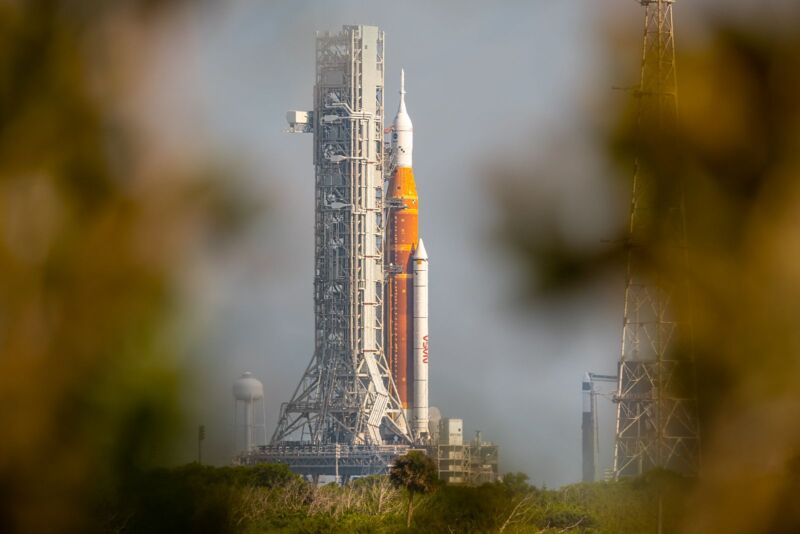 Will the third time be the magic of the Space Launch System rocket fueling test?  NASA will find out this week.