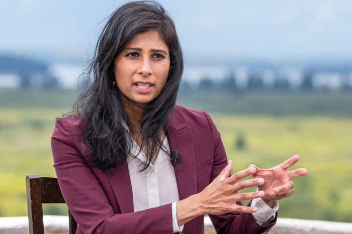 The International Monetary Fund's Gita Gopinath said attendees showed 'humility' over the massive uncertainty facing the global economy.