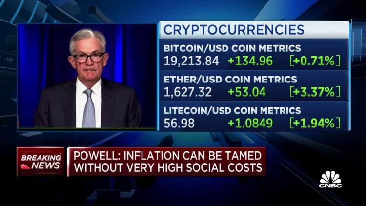 Federal Reserve Chairman Jerome Powell says the US needs proper regulation of cryptocurrency