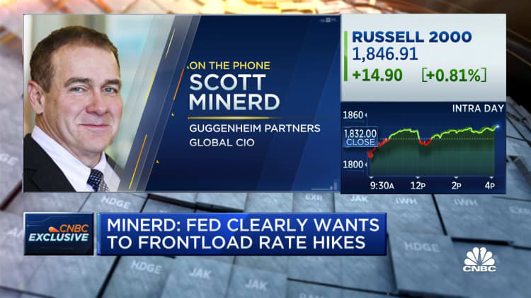 Fed wants to raise front-loading rates, says Guggenheim's Minerd